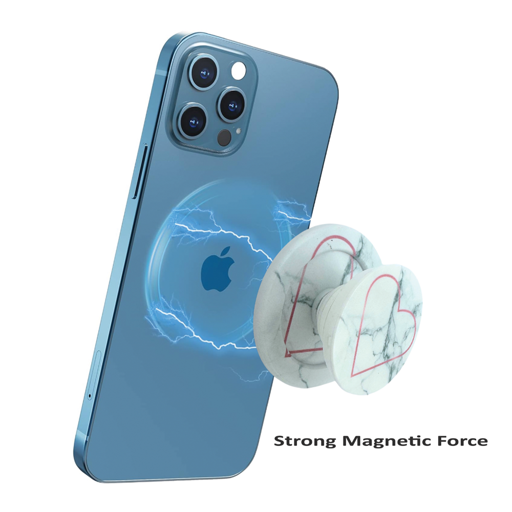 GripPro Magnetic Phone Ring Love Heart