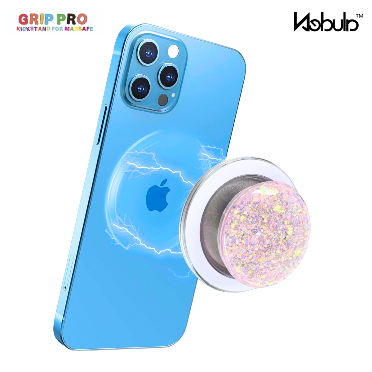 GripPro Magnetic Phone Ring Confetti Blush