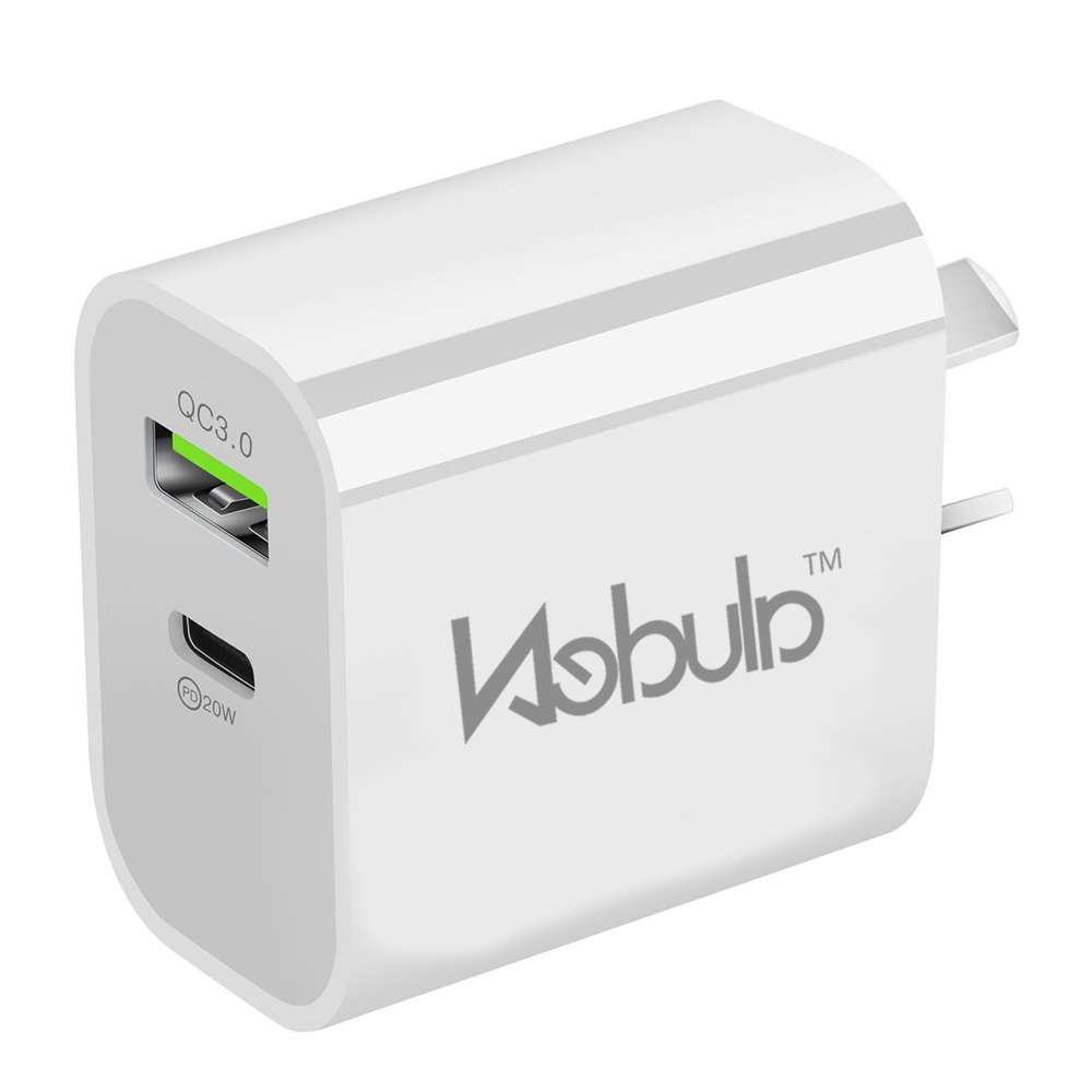 Nebula™ 20W Dual USBA+C Wall Charger