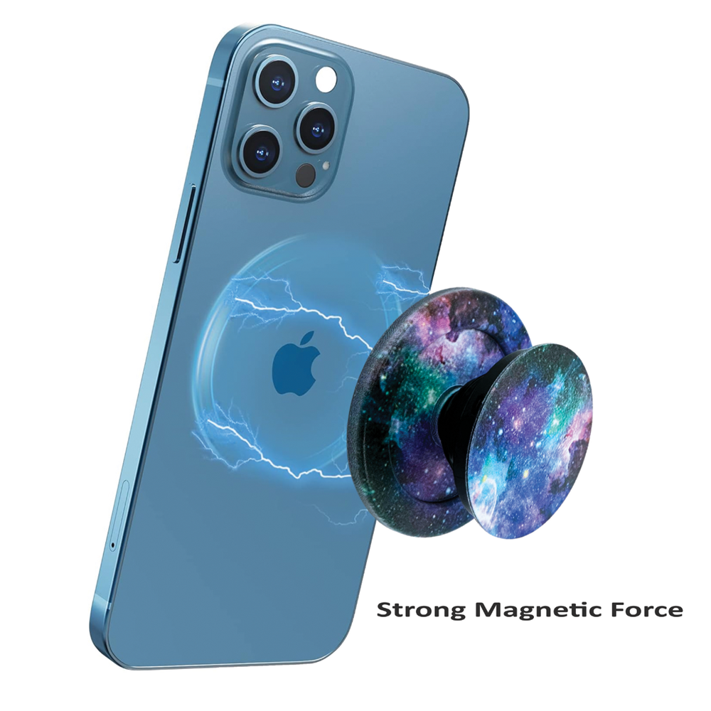 GripPro Magnetic Phone Ring  Blue Nebula