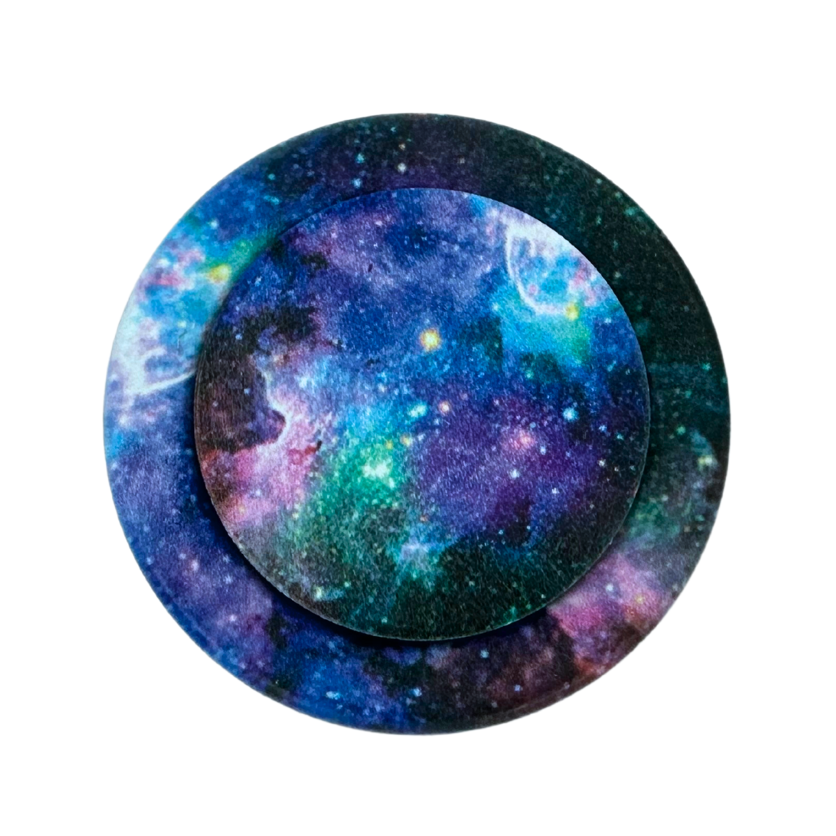 GripPro Magnetic Phone Ring  Blue Nebula