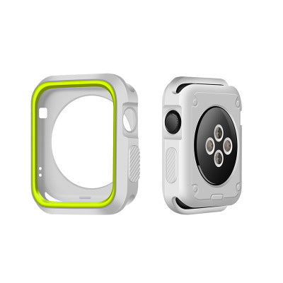 Nebula™ Apple Watch Bumper Protective Case Grey Neon