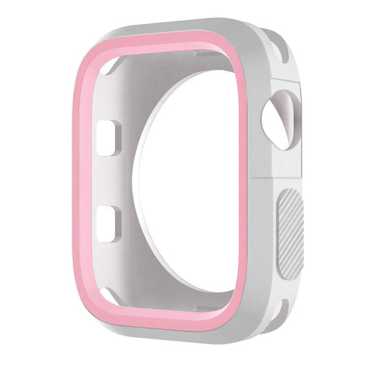 Nebula™ Apple Watch Bumper Protective Case White Pink