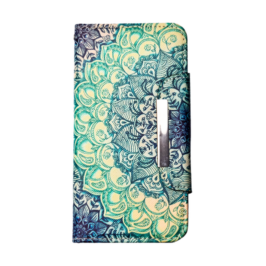 iPhone 16 Magnetic Wallet Case Mandala