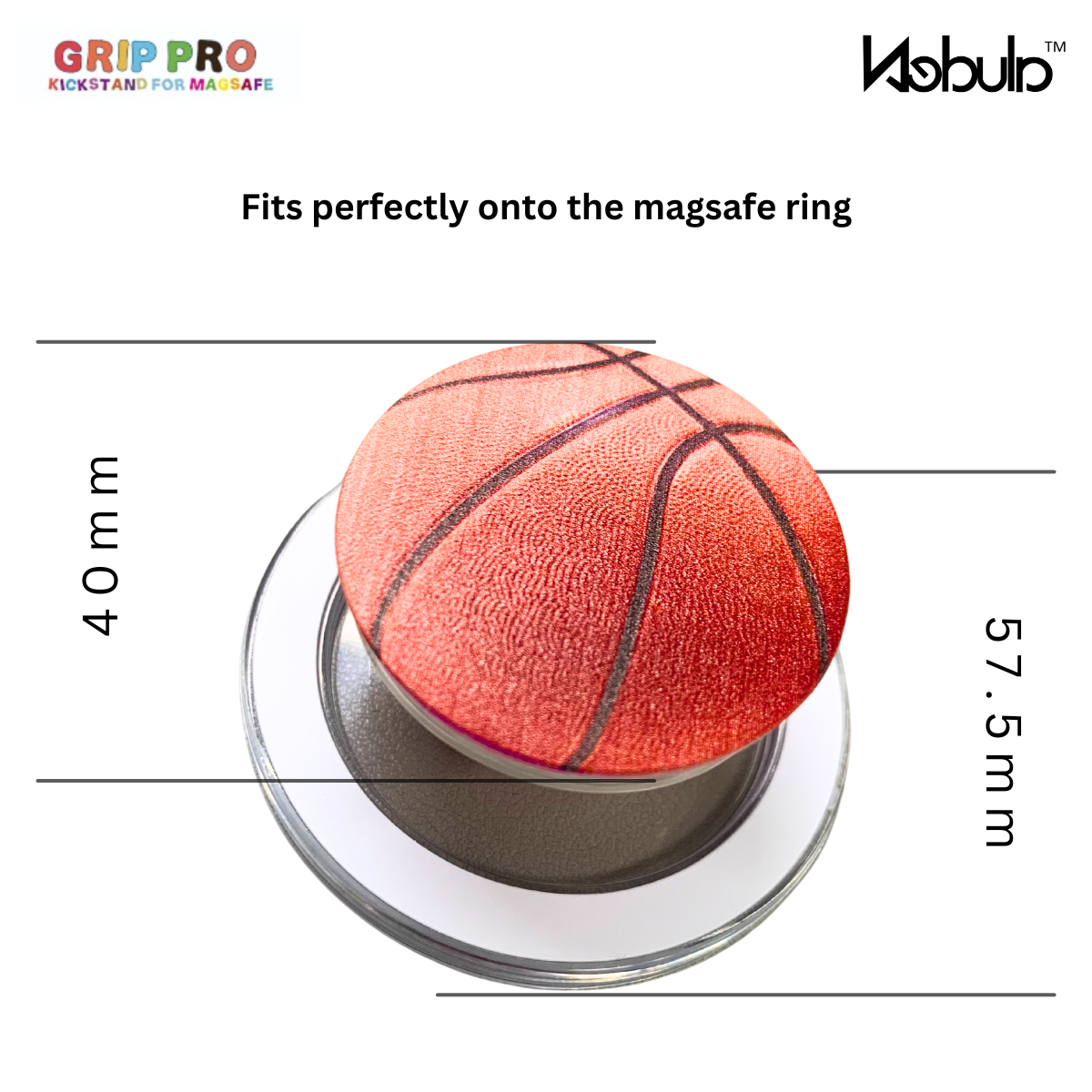 GripPro Magnetic Phone Ring Basketball