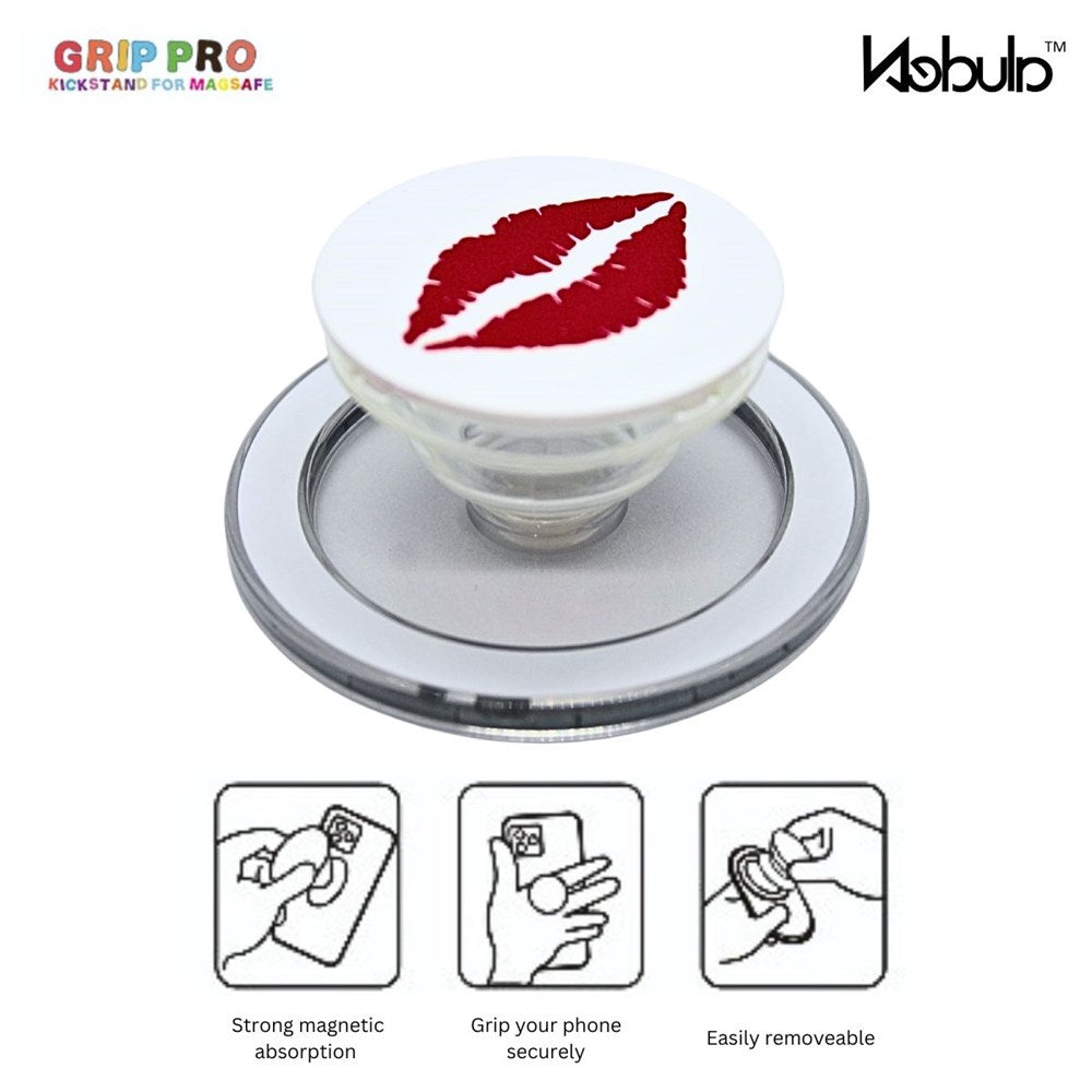 Nebula GripPro Magnetic Phone Ring Red Lips