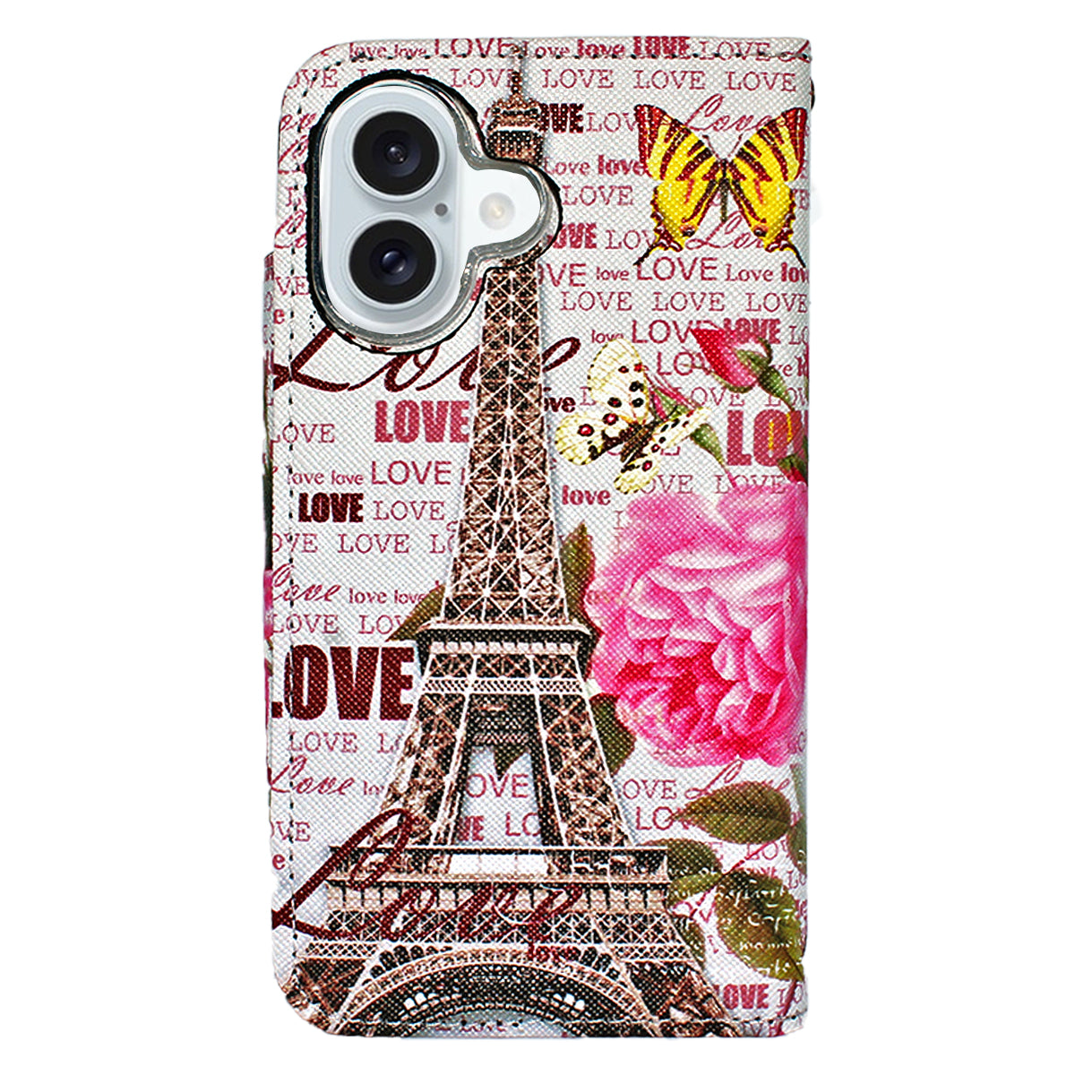 Magnetic Wallet Case Paris - iPhone