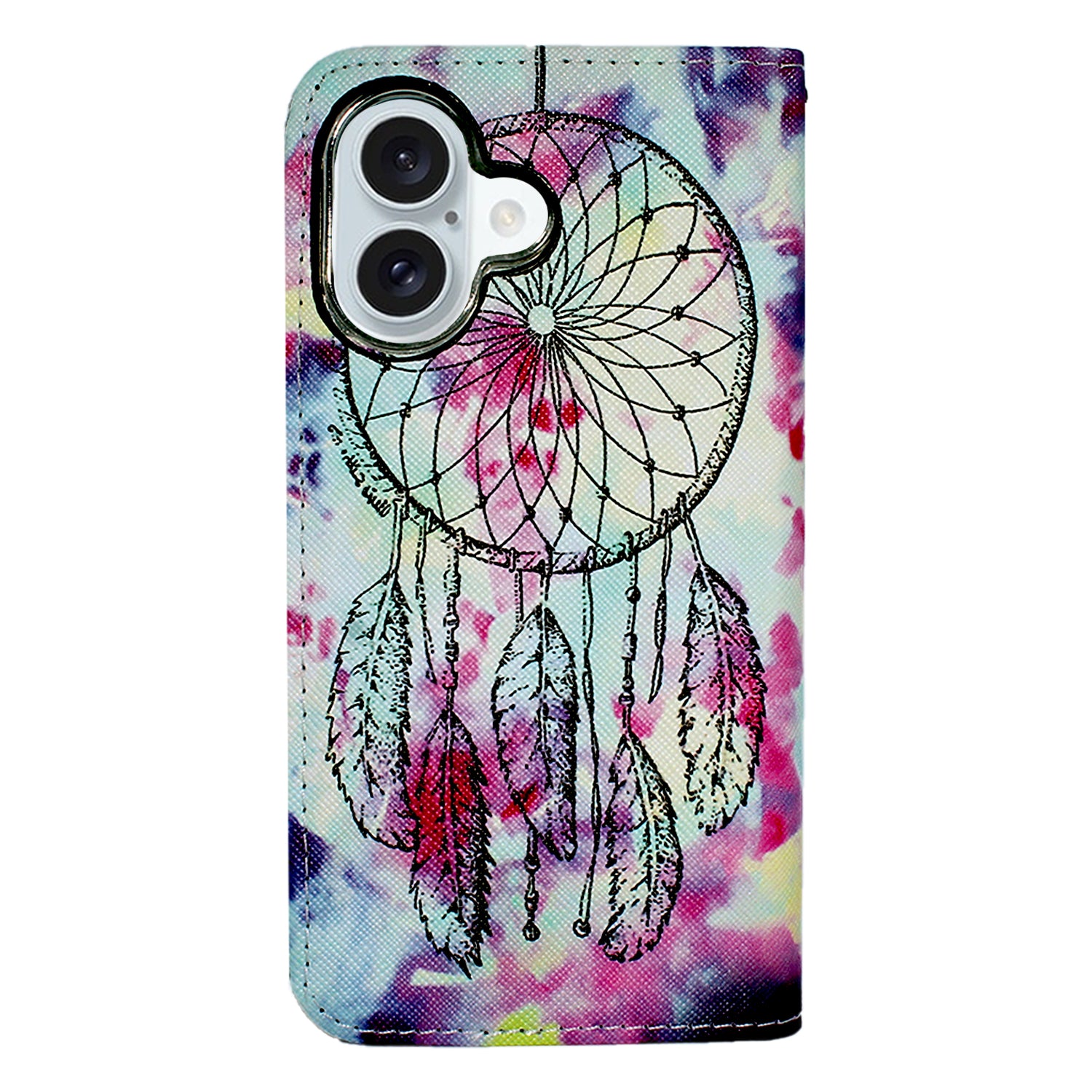 Magnetic Wallet Case Dream Catcher - iPhone