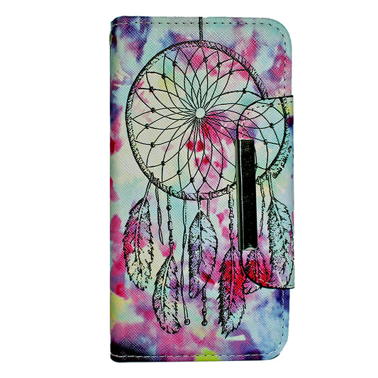 Magnetic Wallet Case Dream Catcher - iPhone