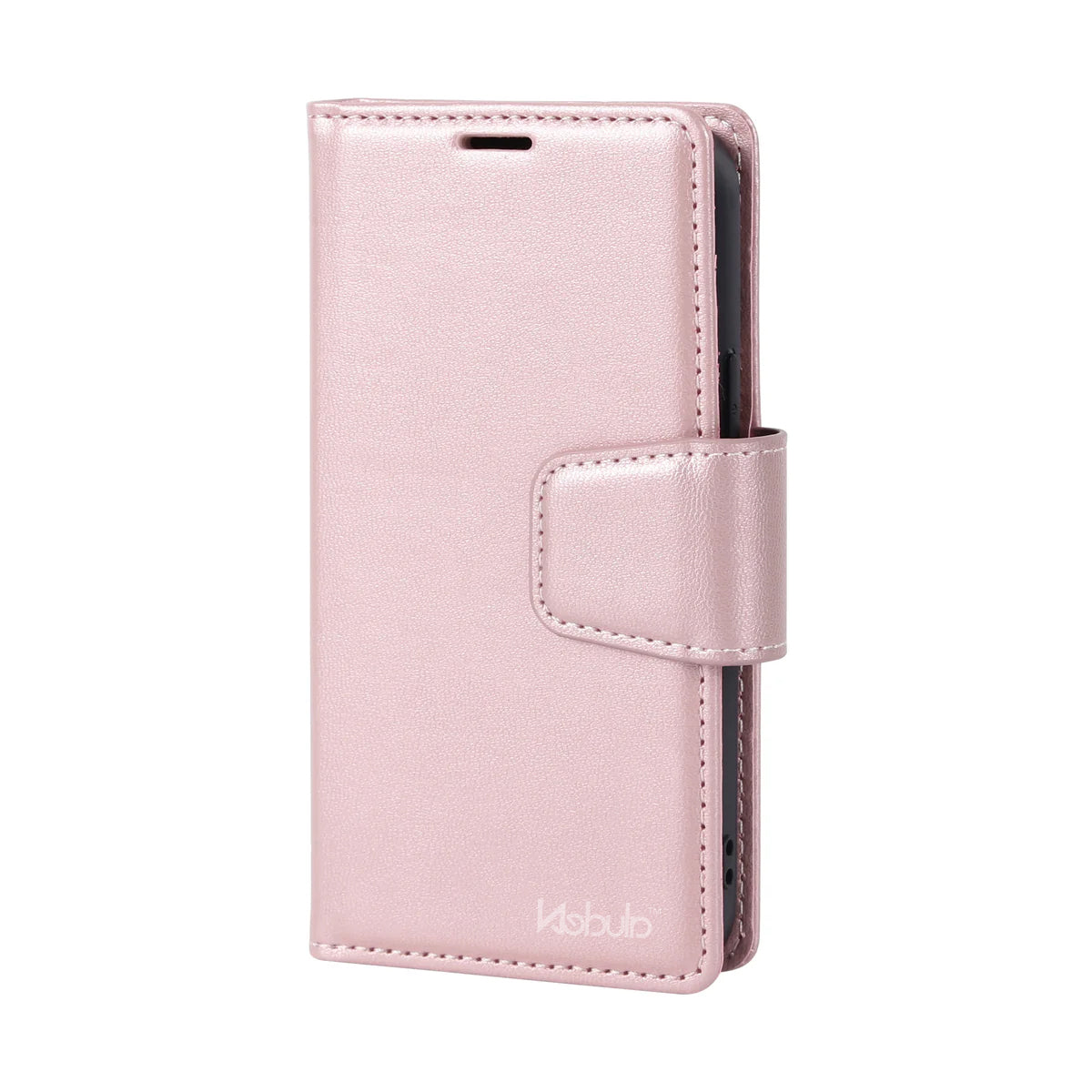 Nebula Flip Leather Wallet Case Rose Gold - iPhone Cases