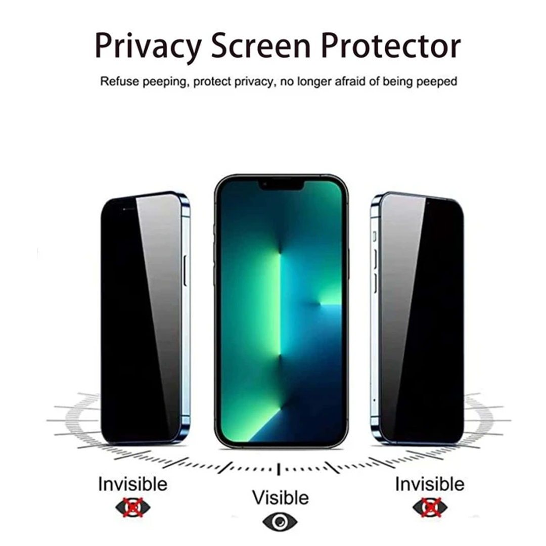 Nebula™ Anti Spy Glass Screen Protectors - iPhone 15 Pro Max