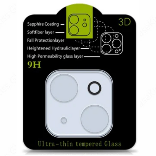 9D Full Camera lens Tempered Glass - iPhone 14 / iPhone 14 Plus