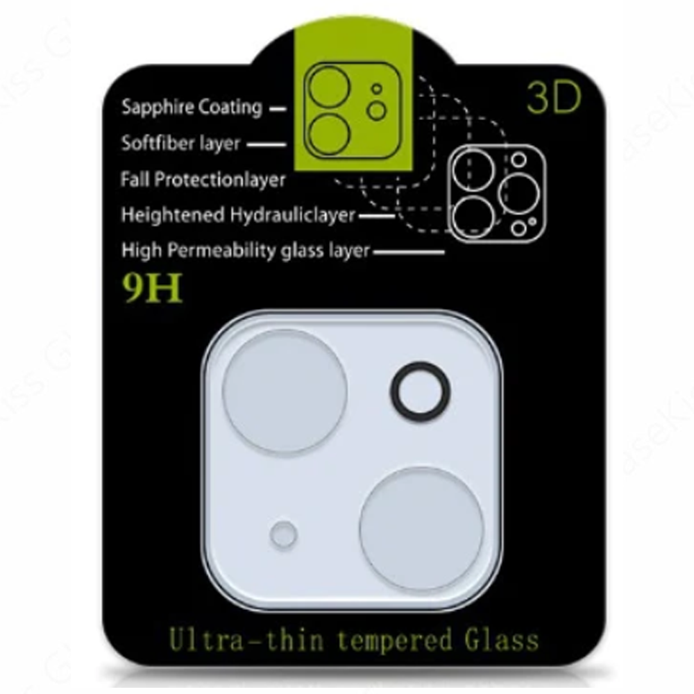 9D Full Camera lens Tempered Glass - iPhone 14 Pro / iPhone 14 Pro Max