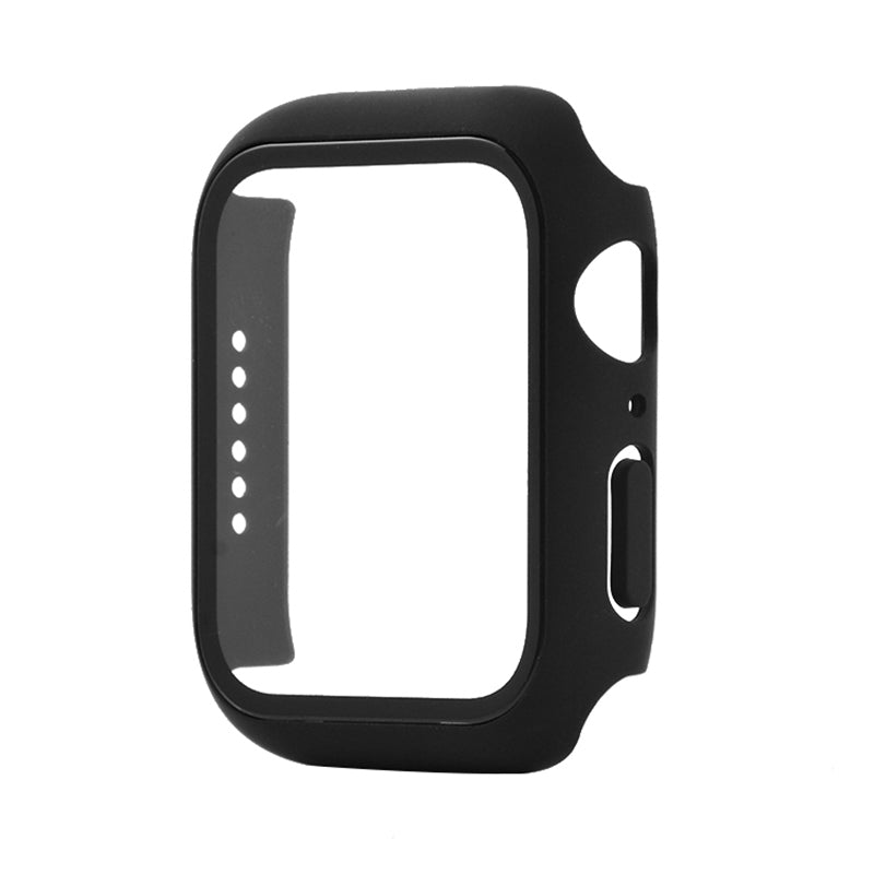 Nebula™ Shockproof with Tempered Glass Case Black - Apple Watch