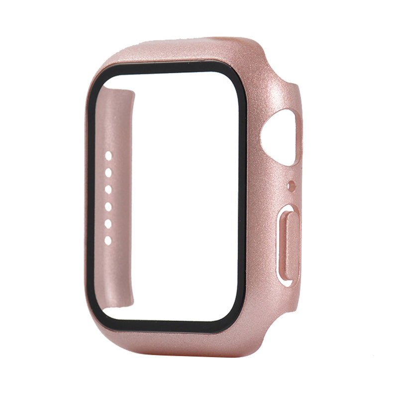 Nebula™ Shockproof with Tempered Glass Case Rose Gold - Apple Watch