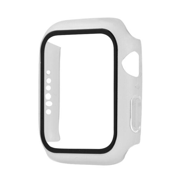 Nebula™ Shockproof with Tempered Glass Case White - Apple Watch