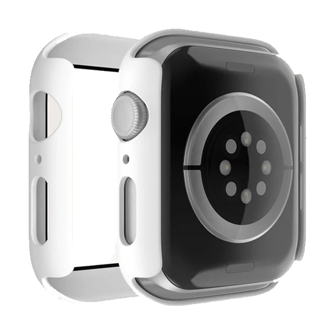 Nebula™ Shockproof with Tempered Glass Case White - Apple Watch