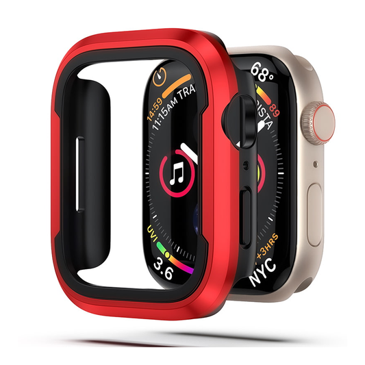 Nebula™ Protection Edge Case Red- Apple Watch