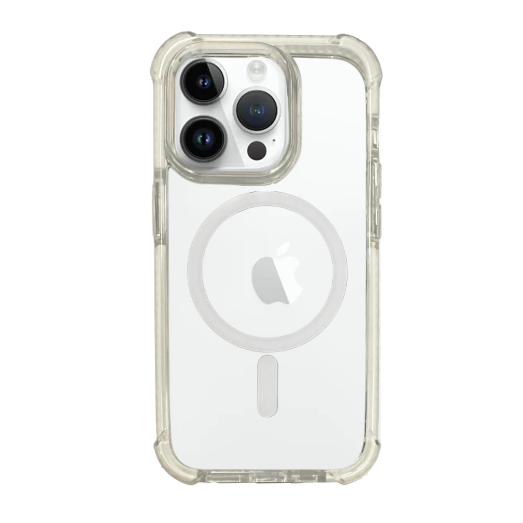 Nebula™ Tough Back Case White Magsafe - iPhone Case