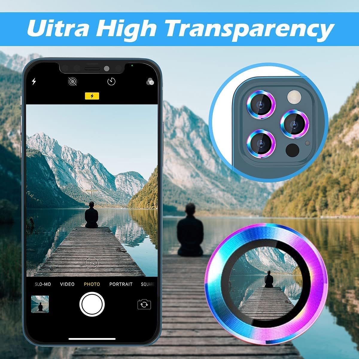 Nebula™ 9H Rear Camera Lens Luminous - iPhone