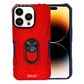 Nebula™ Military Grade with Phone Ring Red - iPhone Case