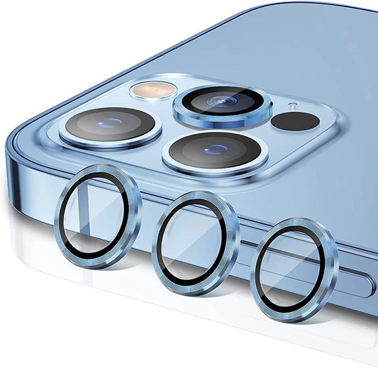 Nebula™ 9H Rear Camera Lens Metallic Blue - iPhone 13 Pro / 13 Pro Max