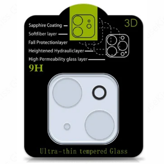 9D Full Camera lens Tempered Glass iPhone 15 / iPhone 15 Plus